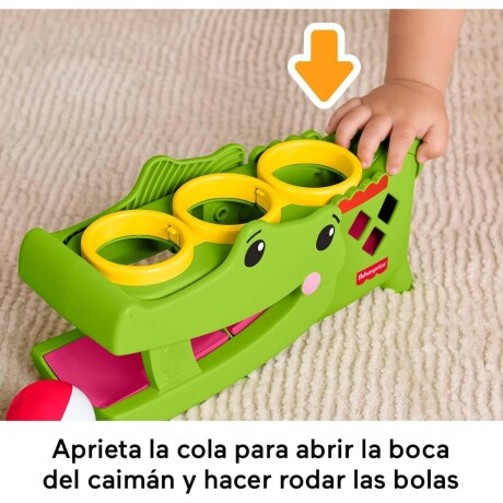 Juguete Cocodrilo Fisher Price Pelotitas Divertidas 001