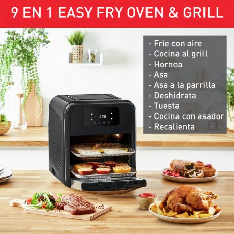 Horno, Grill y Freidora de aire Moulinex - Easy Fry Oven & Grill | 9 funciones - 8 programas | Hasta 3 comidas a la vez | Horno, Grill y Freidora de aire Moulinex - Easy Fry Oven & Grill | 9 funciones - 8 programas | Hasta 3 comidas a la vez |