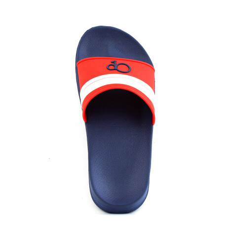 Chancletas Ocean Pacific Ojotas Unisex Playa Piscina Azul y Rojo