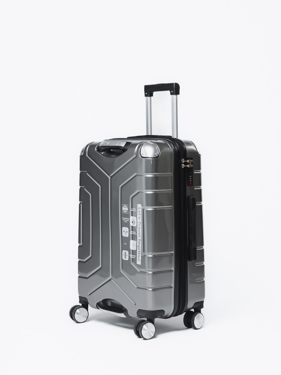 Valija Nomade Silver 24 pulgadas - Gris Oscuro 