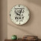 Reloj de pared mdf D28,8x3,5 cm HAPPINESS