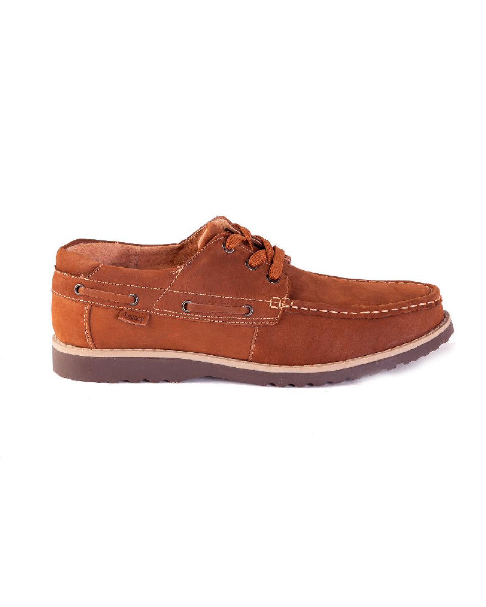 Zapato Cuero - Beige 