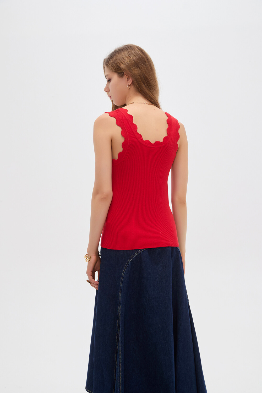 Musculosa Nari Rojo