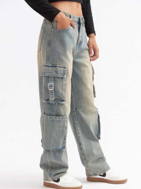 JEAN TINTO AZUL MEDIUM