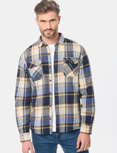 SOBRECAMISA LEÑADORA Azul