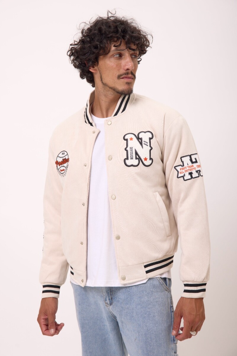 Campera UNI N - BLANCO 