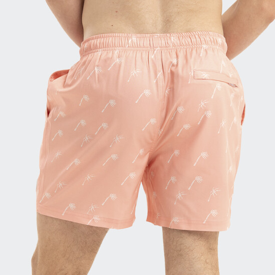 Short Reef Swim Estampado Rosa