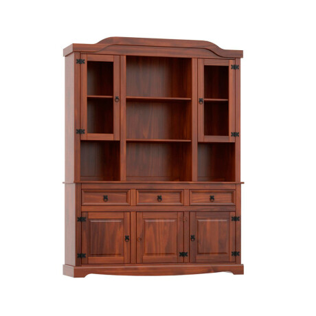 Cristalero CS 285 3 Cajones 5 Puertas Línea Mexicana SM-GB Cristalero CS 285 3 Cajones 5 Puertas Línea Mexicana SM-GB