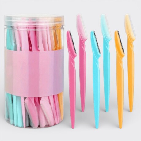 Pack 12 Perfiladores De Cejas Navaja Varios Colores Pack 12 Perfiladores De Cejas Navaja Varios Colores