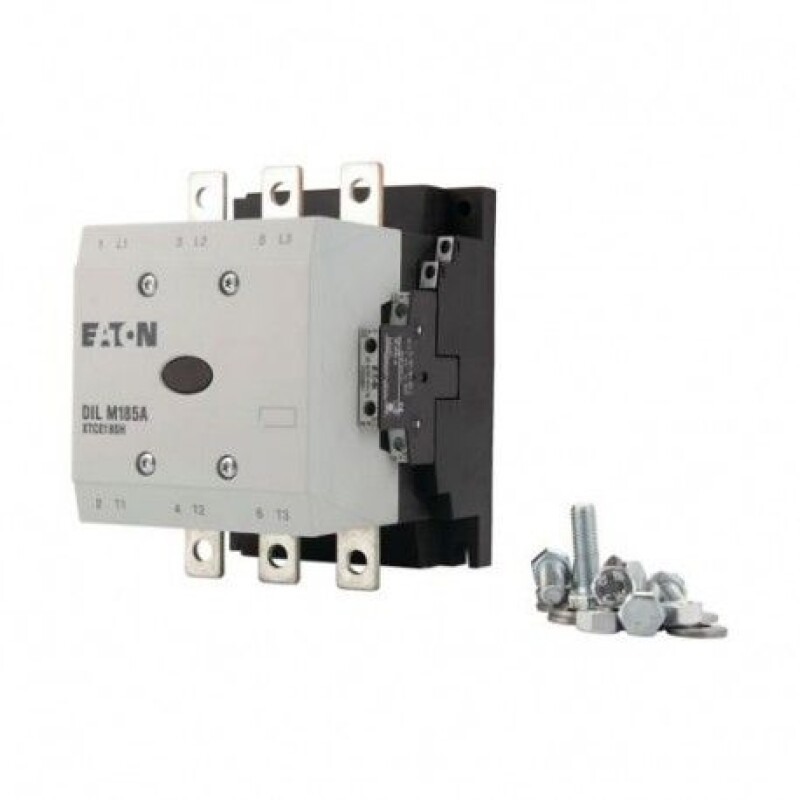 CONTACTOR DILM 185A 90KW/125HP 2NA+2NC 220VAC - EATON CONTACTOR DILM 185A 90KW/125HP 2NA+2NC 220VAC - EATON