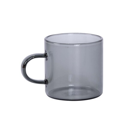 TAZA MINI VIDRIO GRIS A100