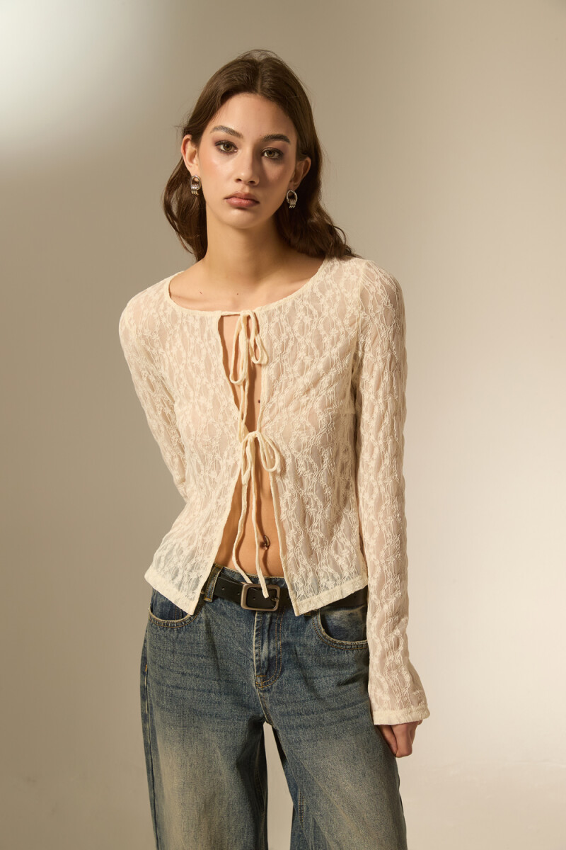 Tops Tedin - Crudo / Natural 