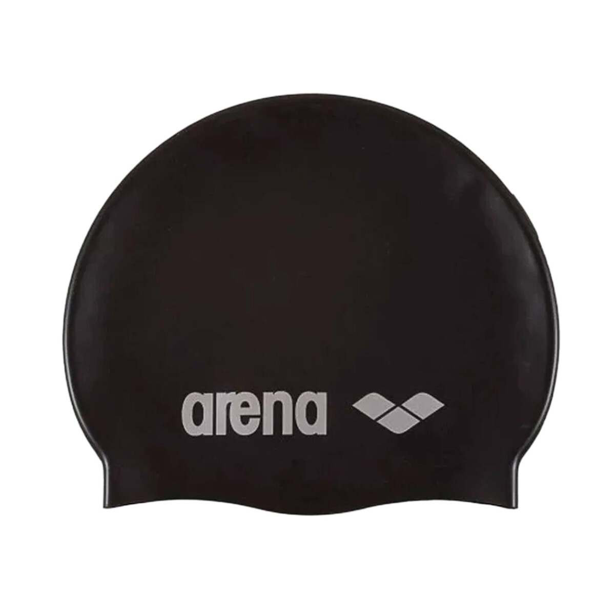 Arena Classic Silicone Gorra Natación Black - Negro-gris 