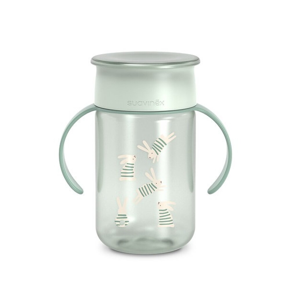 Vaso 360 SUAVINEX conejo verde