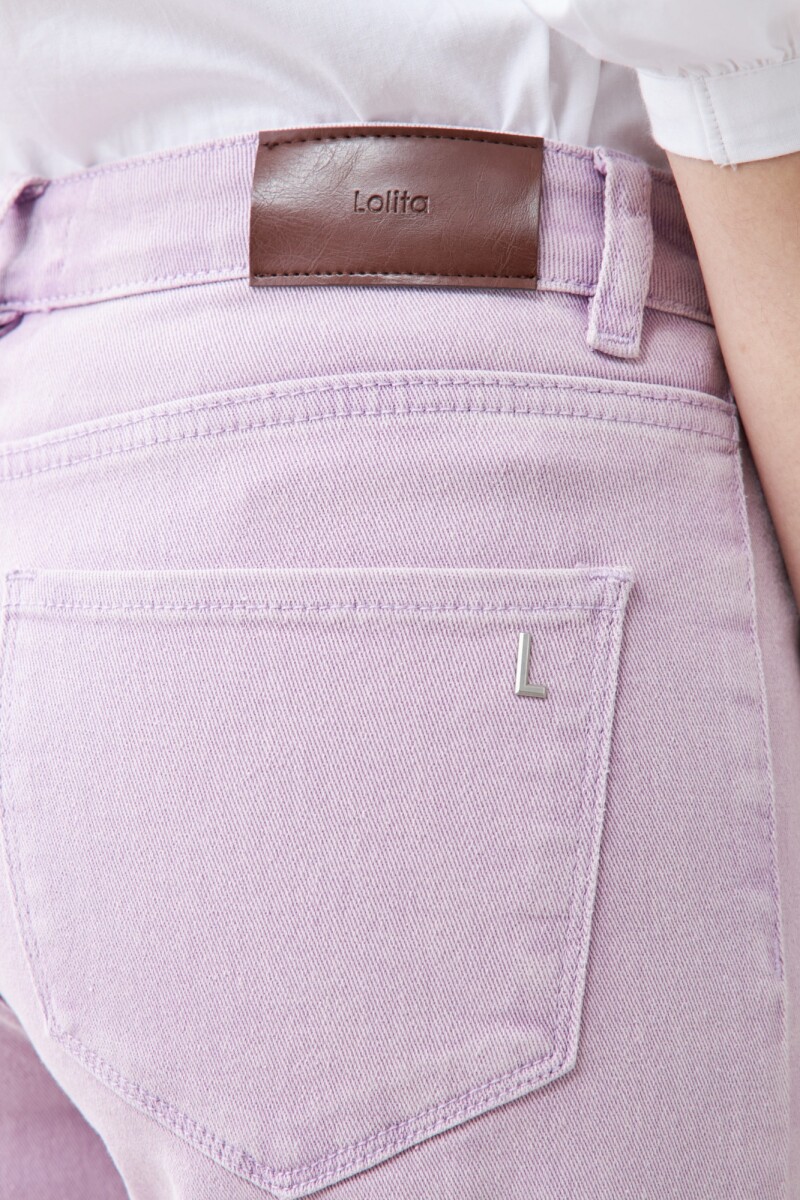 Jean culotte Aretha rosa pastel