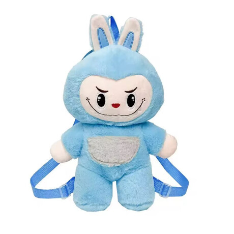Mochila Peluche Labubu LB-8 42CM CELESTE