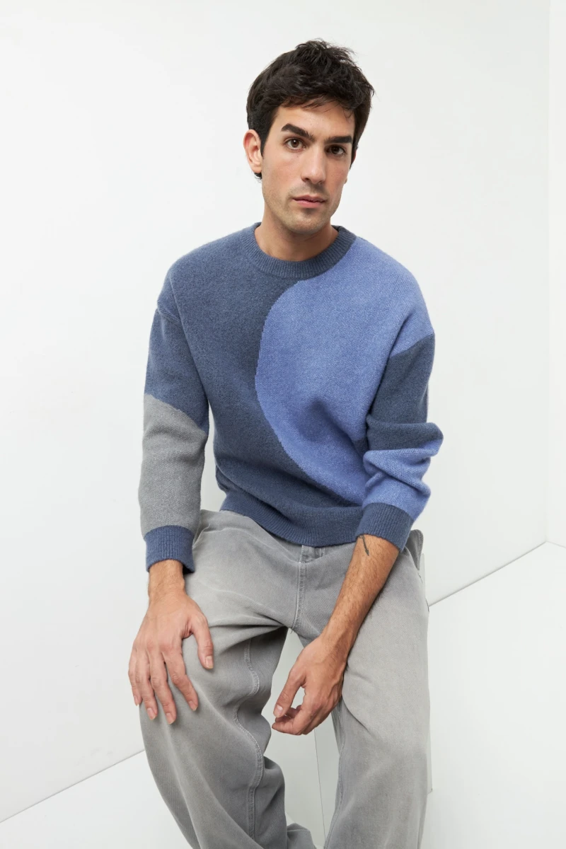 SWEATER TEA Azul Marino