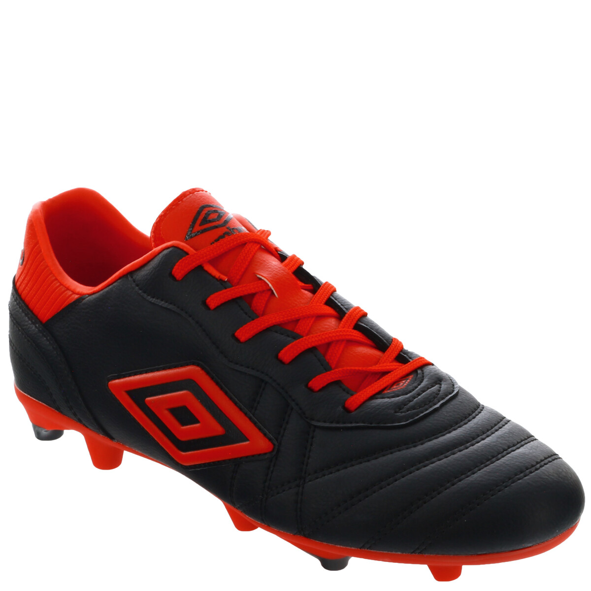 Championes de Fútbol 11 Hombre Umbro Touch FG - Negro - Rojo 