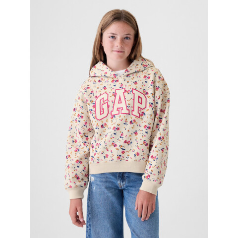 V-FRCH FT LOGO PO WHITE FLORAL PRINT