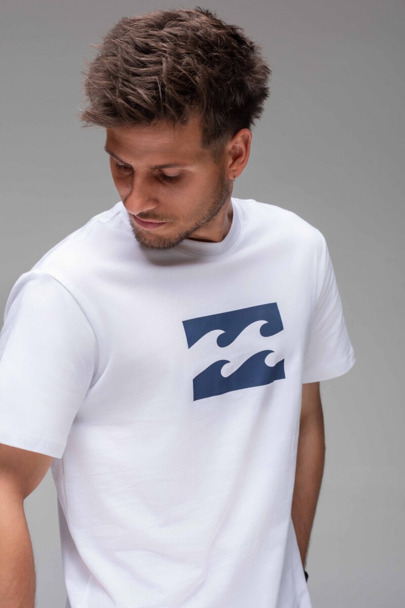 REMERA RIPPLE TEE B-blanco
