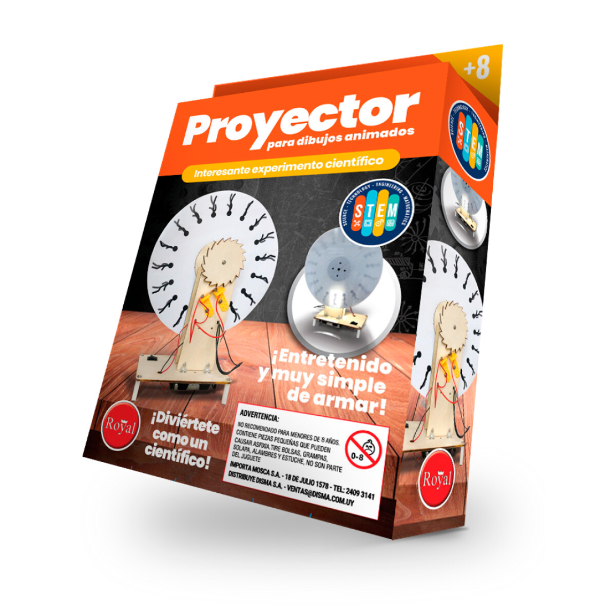 Proyector Para Dibujos Animados Royal 