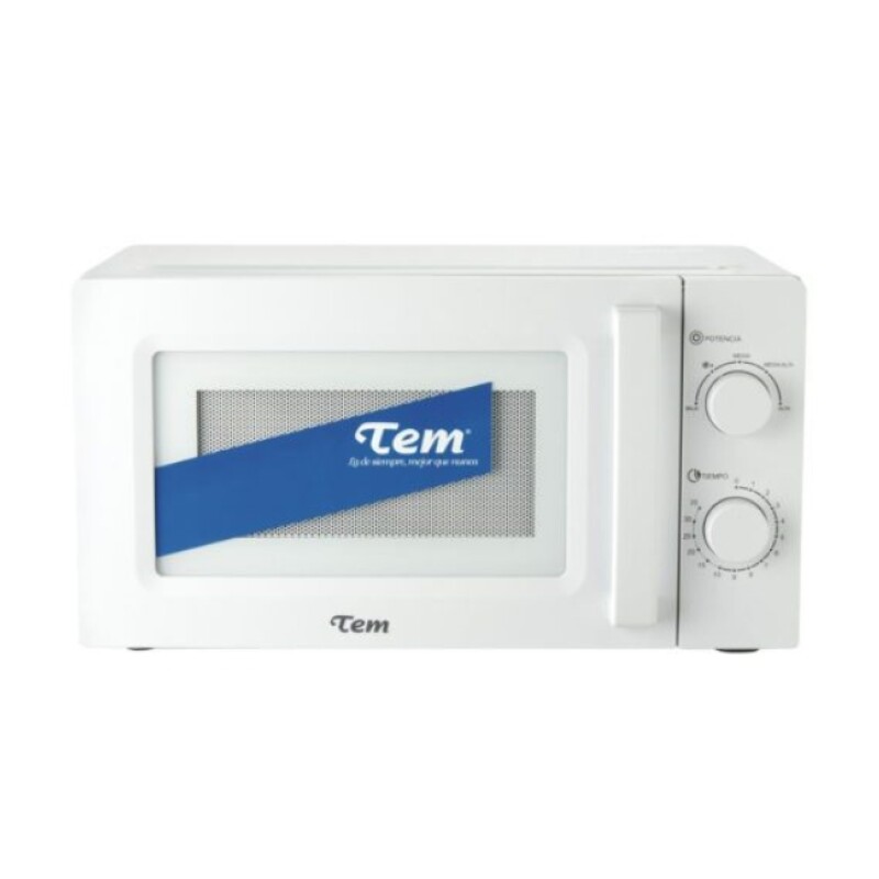Microondas Tem 20l Manual Negro / Blanco Microondas Tem 20l Manual Negro / Blanco