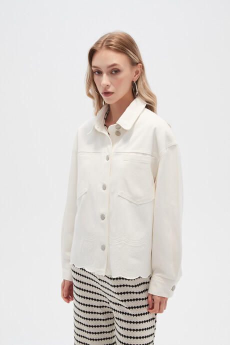 Campera Bimes Marfil / Off White