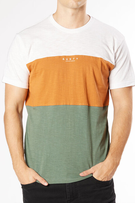 T-SHIRT RICAR RUSTY Verde Oscuro