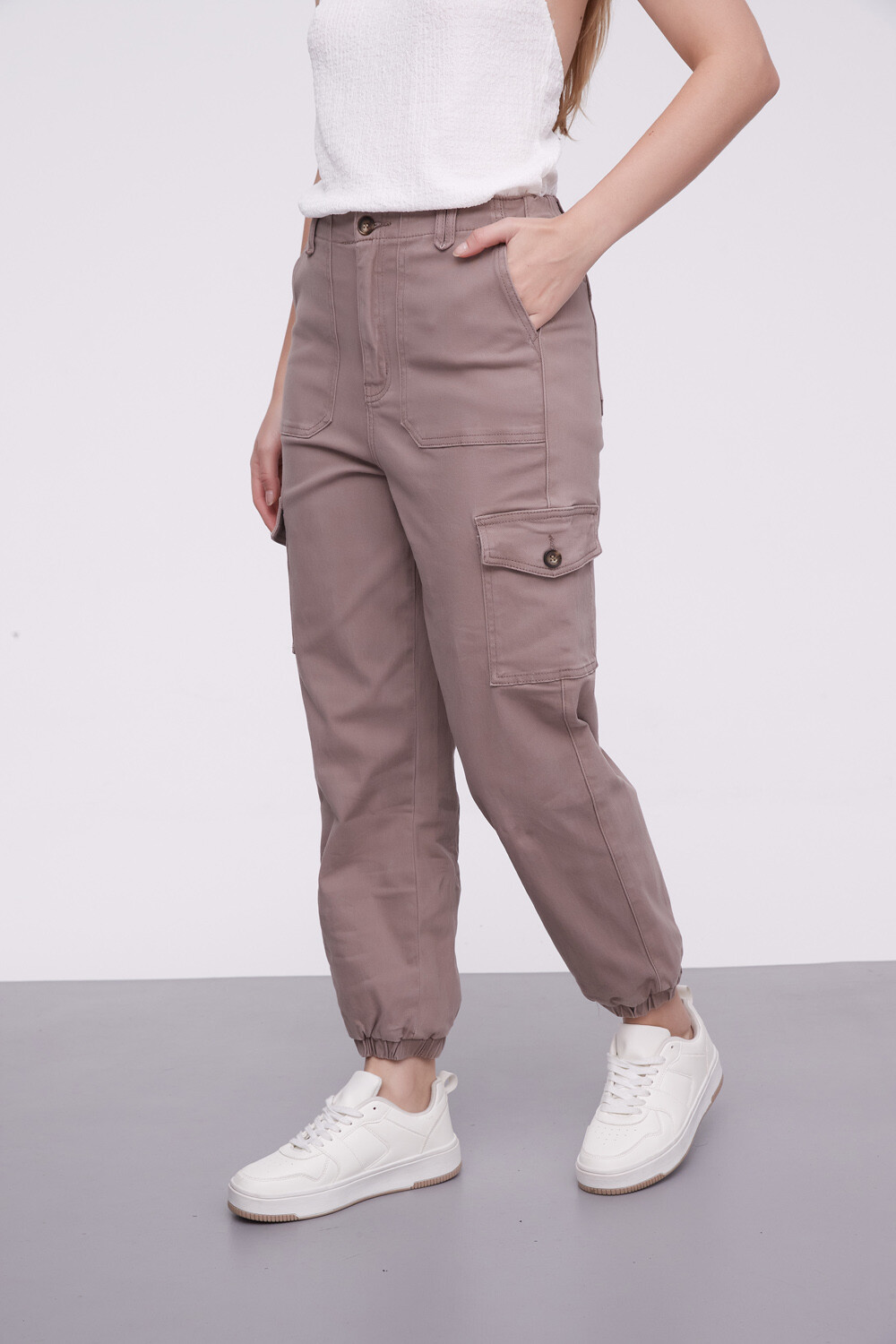 Pantalon Kalafe Taupe / Mink / Vison