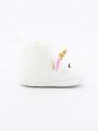PANTUFLA INFANTIL UNICORNIO CRUDO