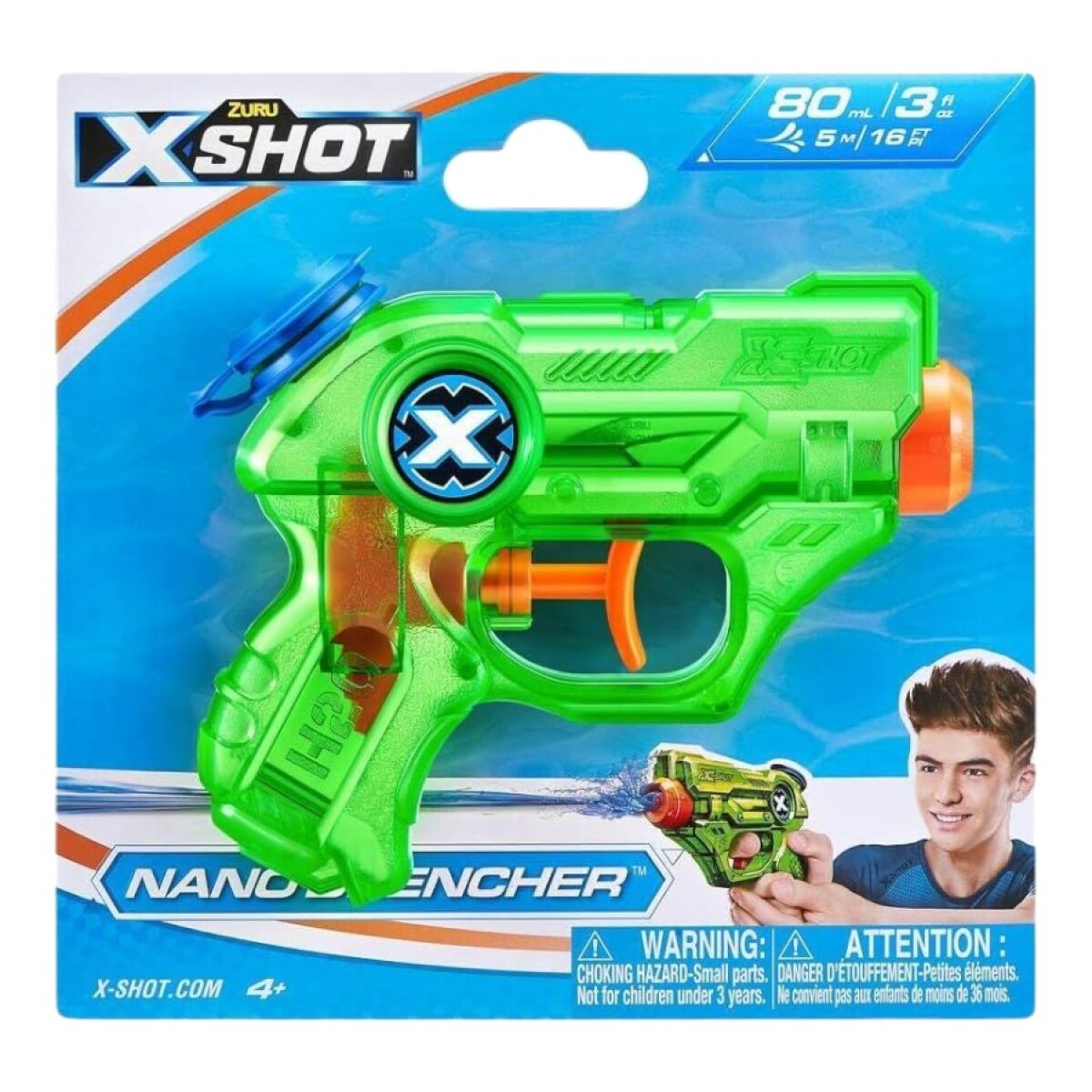 Pistola de Agua X-Shot Warfare Nano 