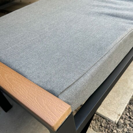 Juego de Jardín Exterior Aluminio Mesa + Sillones Juego de Jardín Exterior Aluminio Mesa + Sillones