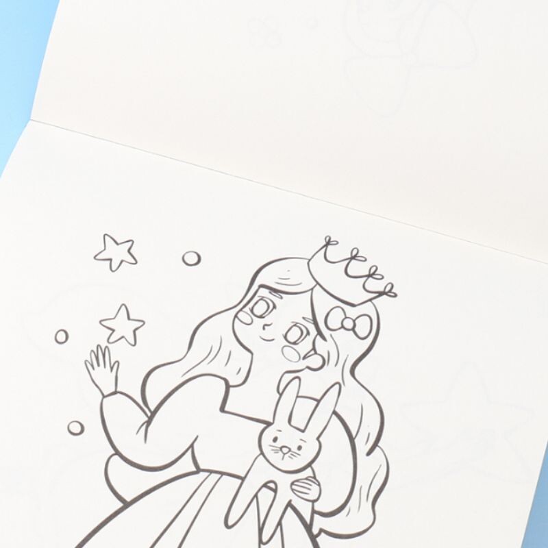 Cuaderno Para Colorear - Princesas - A4 - 24 Hojas Cuaderno Para Colorear - Princesas - A4 - 24 Hojas