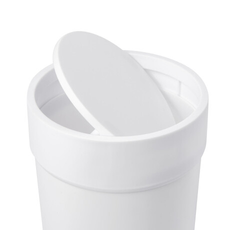 PAPELERA POLIPROPILENO BLANCO UMBRA