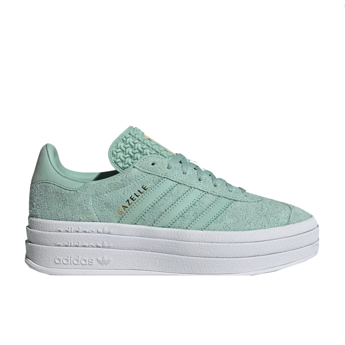 Championes Adidas Gazelle Bold Celeste 