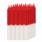 VELAS SUPER COMBINADA X25 Rojo/blanco