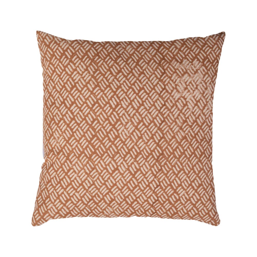 ALMOHADÓN CARDONA 45*45 ALGODON BEIGE/TAUPE