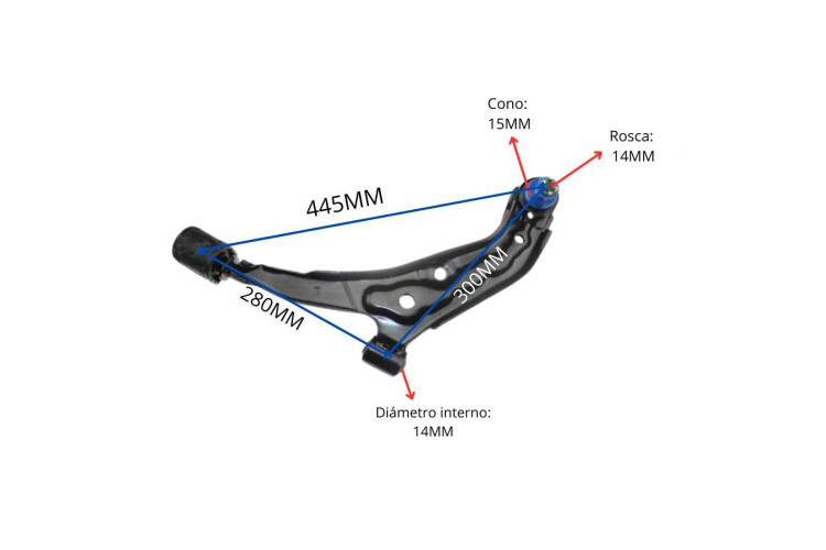 Parilla De Suspension Delantera Nissan Sentra B13 82-17 Izq Parilla De Suspension Delantera Nissan Sentra B13 82-17 Izq