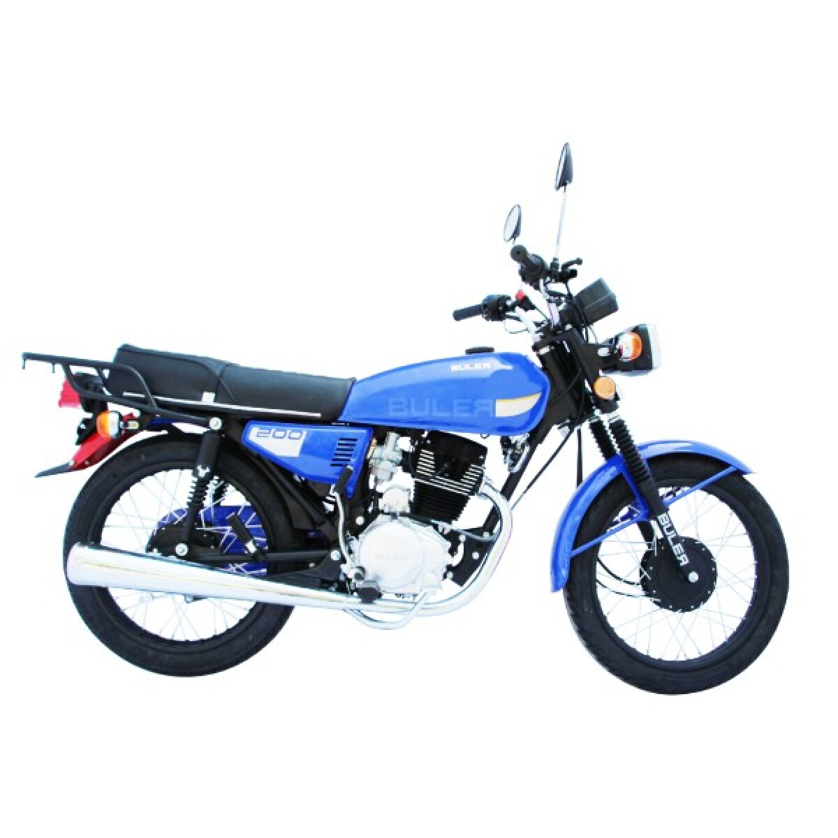 Moto Buler Cobra 200cc Rayos - Azul 