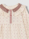 Vestido Dobby Piedra Claro Melange