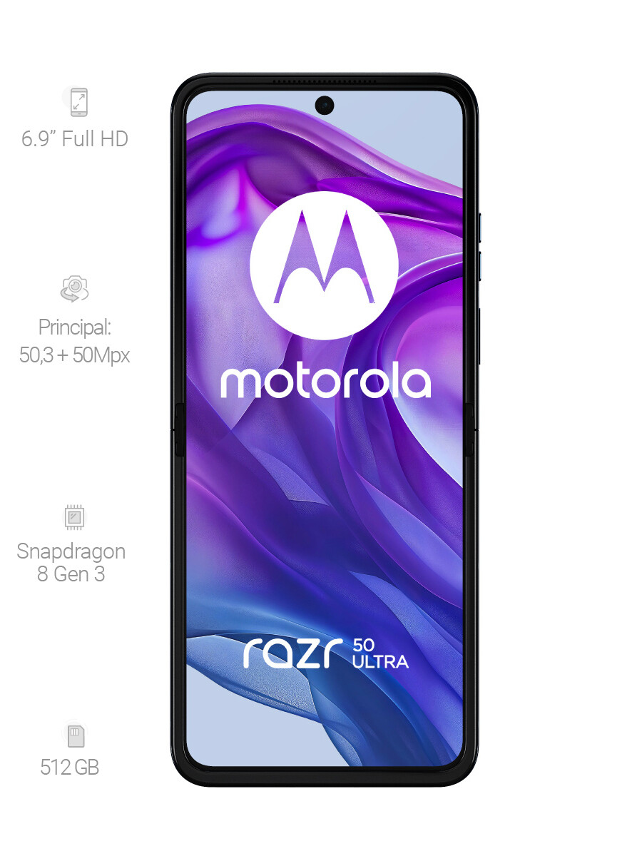 Motorola Razr 50 Ultra Azul 