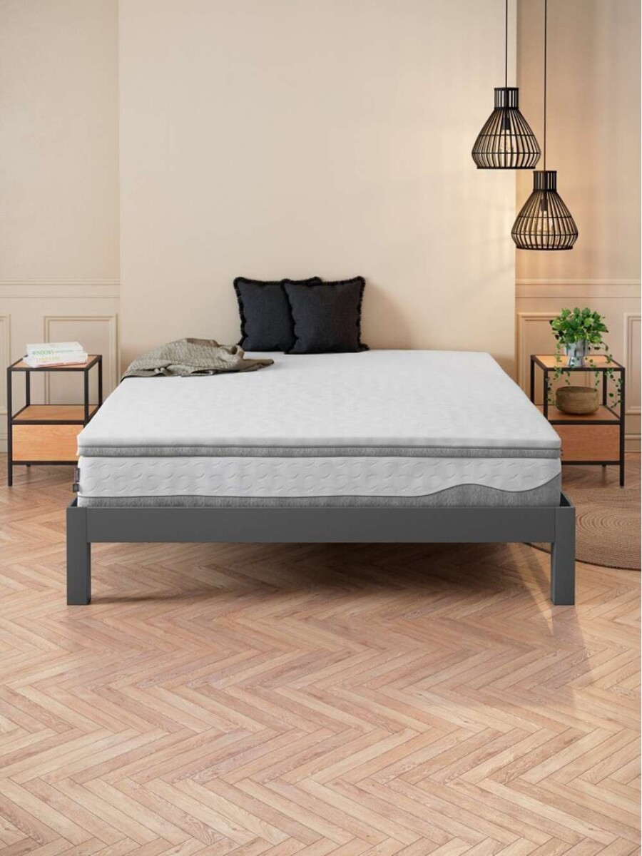 Colchon Top 180X200 Gold T110 Wellpur - Gris 