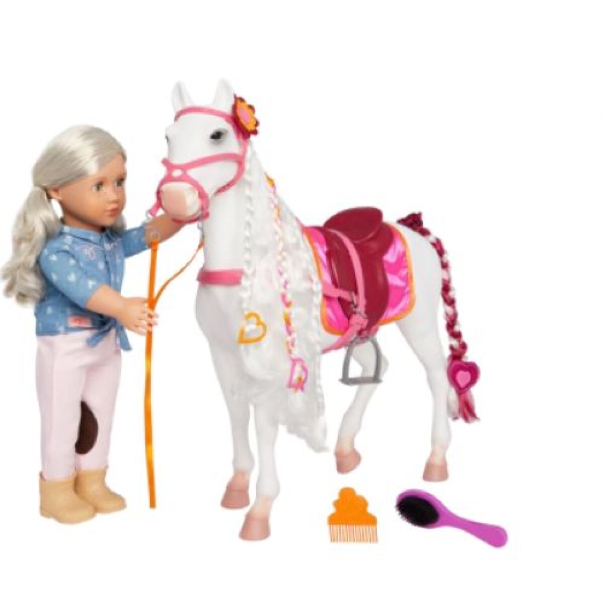 Caballo 51cm P/peinar - Our Generation 