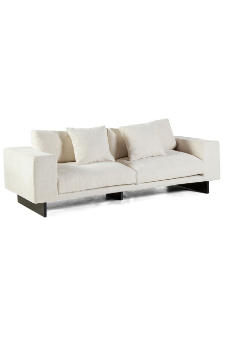 NEW YORK SOFA SOFA NEW YORK 3 PLAZAS TELA CAMARGUE NIEVE 230X100X62H CM