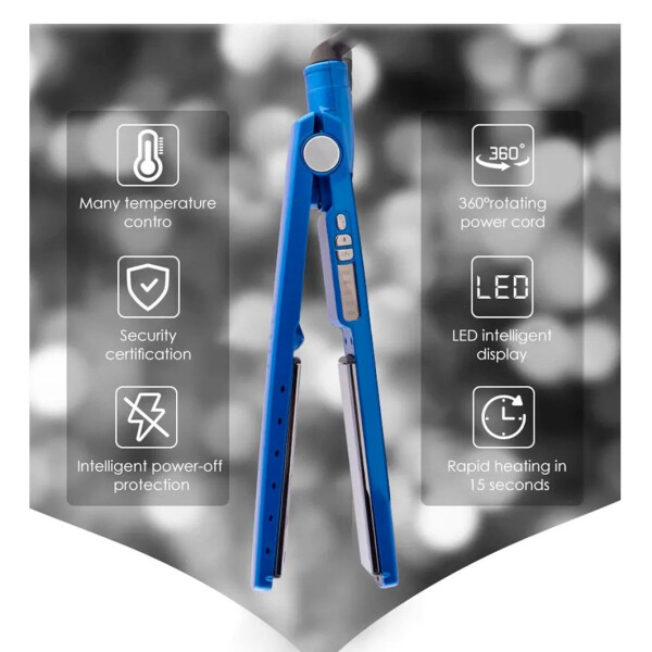 Plancha De Pelo Nano Titanium Placas Iónicas Anti-frizz Plancha De Pelo Nano Titanium Placas Iónicas Anti-frizz