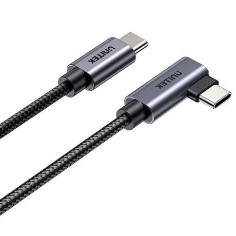 Cable Unitek Usb-c a Usb-c 90 Grados Pd 100W 3M 001