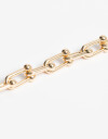 Pulseras Flexibles Metal Pulsera Flexible Metal Eslabones - Dorado