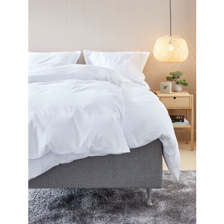 Juego Funda Nord Saten Ingeborg 240X220 Blanco