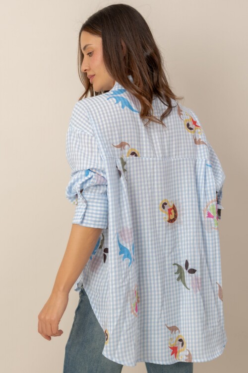 Camisa Flowers Camisa Flowers