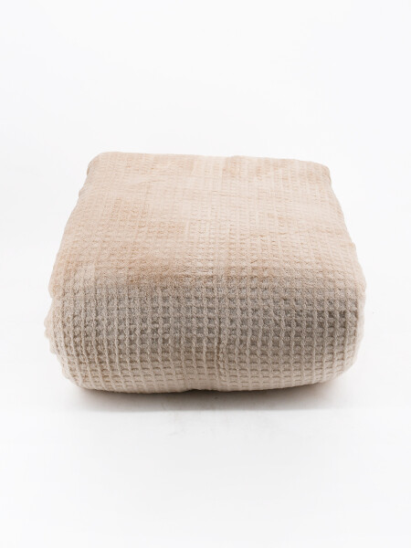 MANTA SHERPA LISA 1 PLAZA BEIGE (V)